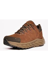 Buty trekkingowe męskie Karrimor Goshawk Low. Kolor: brązowy. Materiał: zamsz, skóra