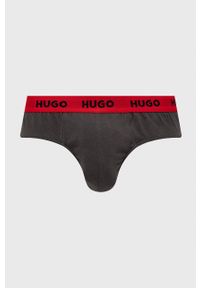 Hugo - HUGO slipy męskie kolor szary. Kolor: szary #6
