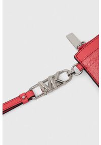 MICHAEL Michael Kors portfel skórzany damski kolor różowy. Kolor: różowy. Materiał: skóra #5