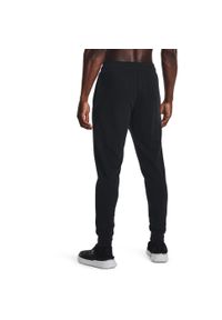 Spodnie Under Armour UA Rival Terry, Mężczyźni. Kolor: biały, wielokolorowy, czarny. Materiał: bawełna, materiał