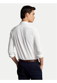 Polo Ralph Lauren Koszula 710654408003 Biały Regular Fit. Typ kołnierza: polo. Kolor: biały. Materiał: bawełna #3