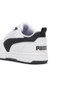 Puma - Dziecięce sneakersy Rebound V6 Lo PUMA White Black. Kolor: czarny, biały, wielokolorowy. Sport: bieganie