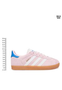 Adidas - adidas Sneakersy Gazelle JQ5995 Różowy. Kolor: różowy. Materiał: zamsz, skóra. Model: Adidas Gazelle #7