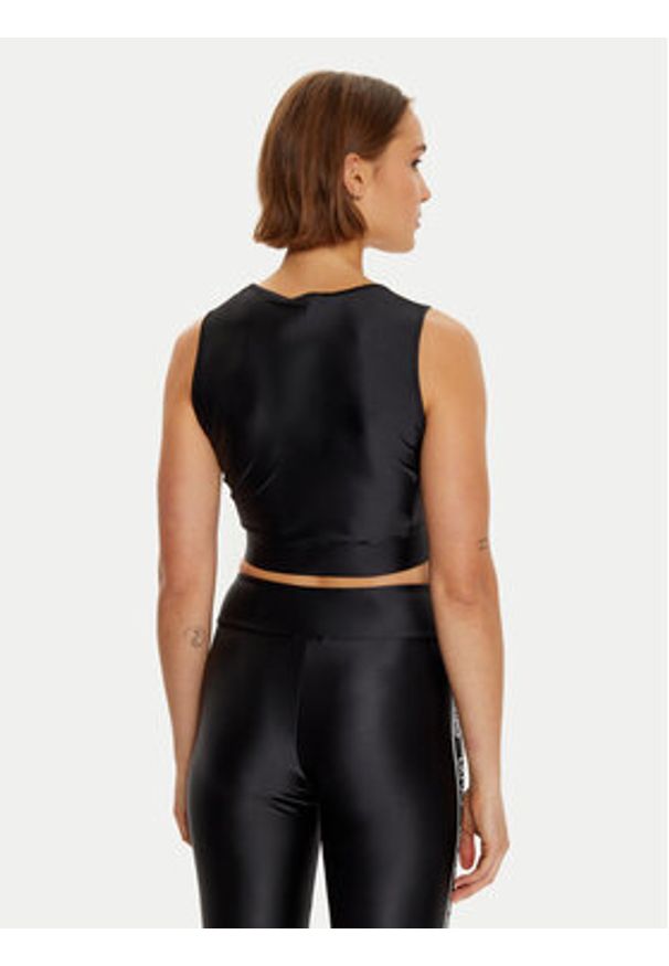 Liu Jo Sport Top TF4191 J4726 Czarny Regular Fit. Kolor: czarny. Materiał: syntetyk. Styl: sportowy