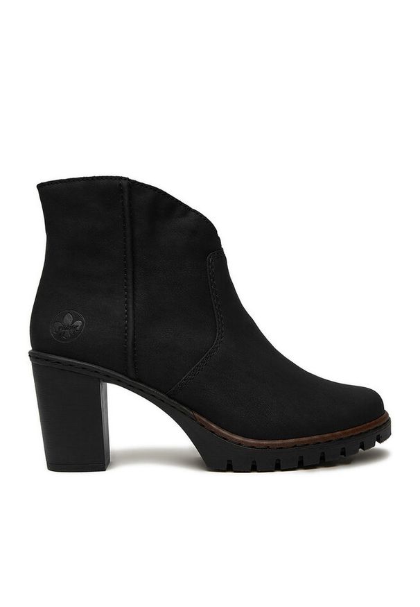 Botki Rieker. Kolor: czarny