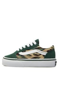 Vans Tenisówki Uy Old Skool VN0A7Q5FBGK1 Zielony. Kolor: zielony. Materiał: materiał