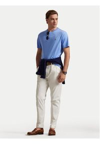 Polo Ralph Lauren T-Shirt 710740727091 Niebieski. Typ kołnierza: polo. Kolor: niebieski. Materiał: bawełna #5