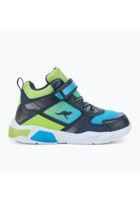 KangaRoos - Buty juniorskie KangaROOS K-SLB Clave Mid EV. Kolor: czarny. Styl: sportowy. Sport: turystyka piesza