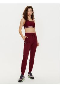 Under Armour Spodnie dresowe Ua Rival Fleece Jogger 1379438 Bordowy Loose Fit. Kolor: czerwony. Materiał: bawełna #4