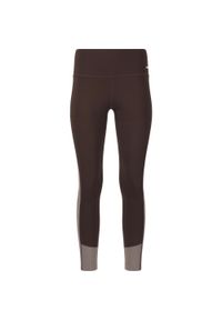Damskie legginsy Athlecia Aspasia. Kolor: brązowy #1