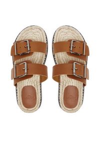 Castañer Espadryle Ter/261 025673 Brązowy. Kolor: brązowy. Materiał: skóra #6
