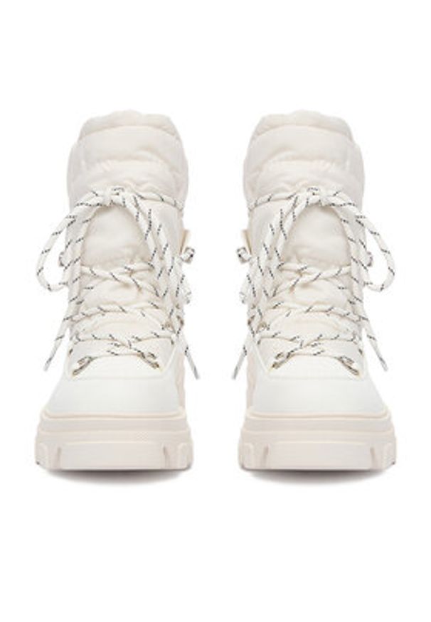 DeeZee Śniegowce 13107-23 Biały. Kolor: biały. Materiał: materiał