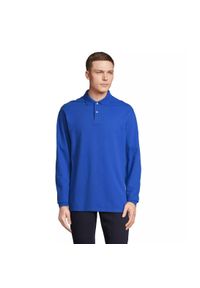 SOL'S - Koszulka polo z długim rękawem Sol's Pacific. Typ kołnierza: polo. Kolor: niebieski. Długość rękawa: długi rękaw. Długość: długie #1