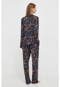 DKNY - Dkny piżama damska kolor granatowy. Kolor: niebieski #6
