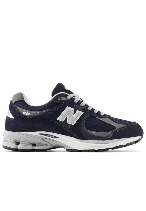 Buty New Balance M2002RXK - czarne. Okazja: na co dzień. Kolor: czarny. Materiał: materiał, guma, skóra, zamsz. Szerokość cholewki: normalna. Technologia: Gore-Tex. Sport: bieganie