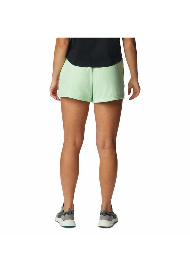 columbia - Krótkie Spodenki Turystyczne Damskie Columbia Trek French Terry Short. Kolor: zielony. Długość: krótkie. Sport: turystyka piesza
