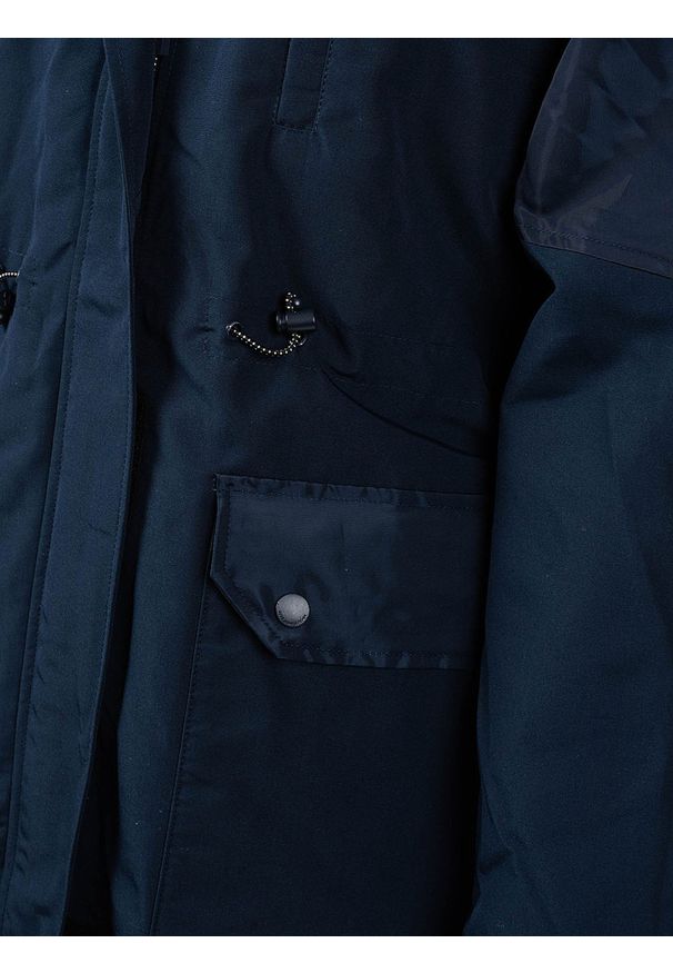 Pepe Jeans Kurtka "Frida" | PL402016 | Frida | Kobieta | Granatowy. Okazja: na co dzień. Typ kołnierza: kołnierzyk stójkowy. Kolor: niebieski. Materiał: poliester. Wzór: aplikacja. Styl: casual