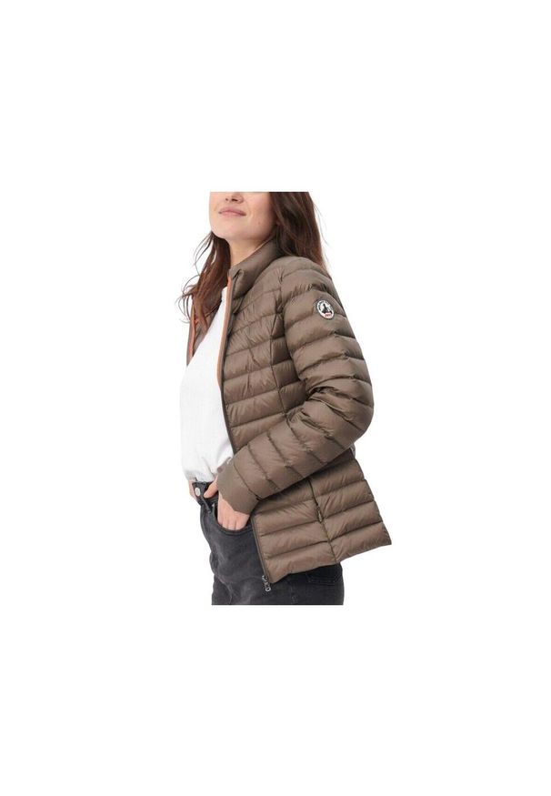 Kurtka Jott Model Cha Noos Kolor Brązowy. Kolor: beżowy, brązowy, wielokolorowy. Materiał: tkanina