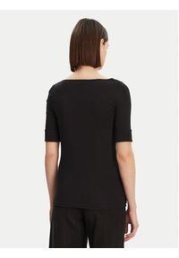 Lauren Ralph Lauren Bluzka Brs-Knits 200654963 Czarny Regular Fit. Kolor: czarny. Materiał: bawełna #6