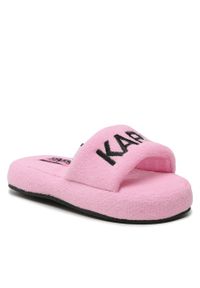 Kapcie Karl Lagerfeld Kids Z19106 M Pink 465. Kolor: różowy. Materiał: materiał