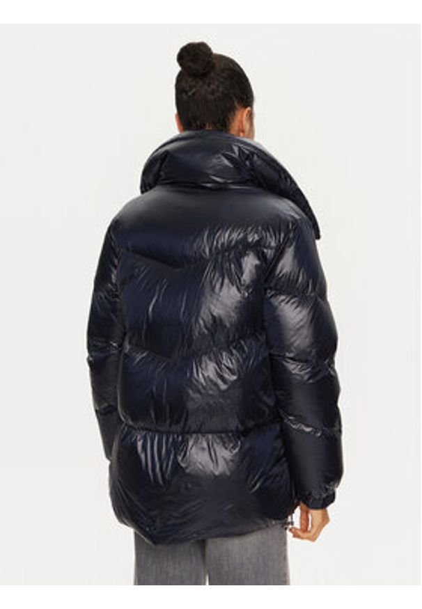 Woolrich Kurtka puchowa Aliquippa CFWWOU0925FRUT3085 Granatowy Regular Fit. Kolor: niebieski. Materiał: syntetyk