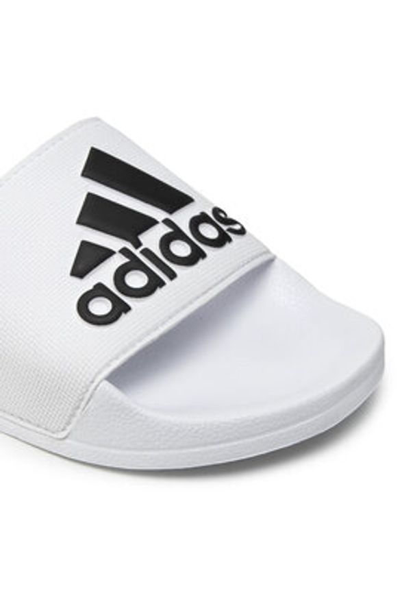 Adidas - adidas Klapki adilette Shower GZ3775 Biały. Kolor: biały. Materiał: skóra