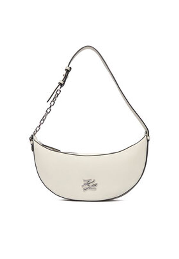 Karl Lagerfeld - KARL LAGERFELD Torebka B1W30236 Biały. Kolor: biały. Materiał: skórzane