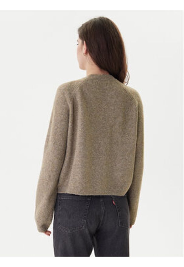 only - ONLY Kardigan Piemonte 15344118 Beżowy Regular Fit. Kolor: beżowy. Materiał: syntetyk