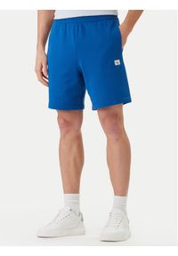 Calvin Klein Jeans Szorty sportowe LV04RF282G Niebieski Regular Fit. Kolor: niebieski. Materiał: bawełna. Styl: sportowy #1