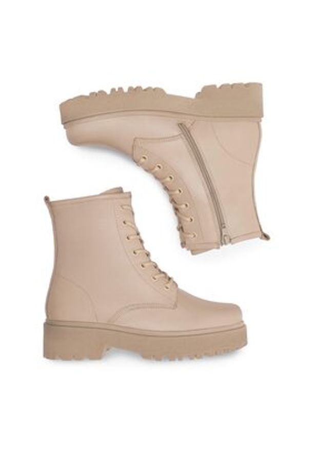 Lasocki Trzewiki WB-ALESSIA-01 Beżowy. Kolor: beżowy. Materiał: materiał