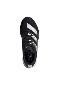 Adidas - Buty adidas Adizero Pro Shoes M GY6546 czarne. Kolor: czarny. Materiał: materiał, włókno, syntetyk, guma. Szerokość cholewki: normalna. Wzór: geometria #3