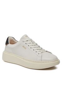 BOSS - Boss Sneakersy Amber Runn 50511113 Biały. Kolor: biały