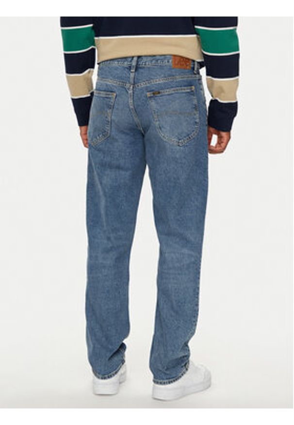 Lee Jeansy Oscar 112354464 Niebieski Relaxed Fit. Kolor: niebieski