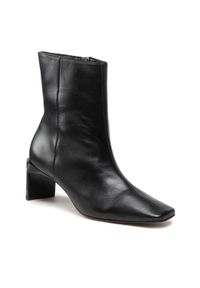 Simple Botki SL-04-02-000101 Czarny. Kolor: czarny. Materiał: skóra #1