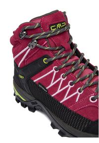 CMP Trekkingi Rigel Mid Wp 3Q12946 Bordowy. Kolor: czerwony. Materiał: skóra, zamsz #2