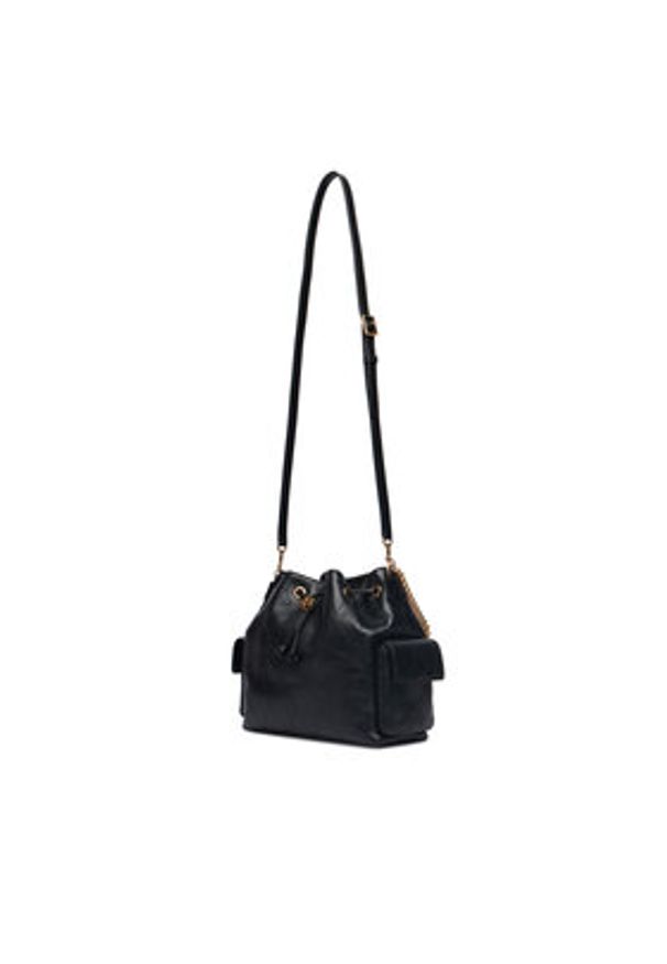 Tory Burch Torebka Charlie 185831 Czarny. Kolor: czarny. Materiał: skórzane
