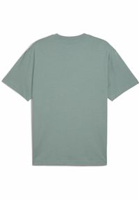 Puma - Koszulka unisex Essentials Elevated PUMA Green Moon. Kolor: zielony. Materiał: materiał