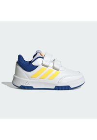 Adidas - Tensaur Hook and Loop Shoes. Kolor: żółty, biały, wielokolorowy, niebieski. Materiał: tworzywo sztuczne
