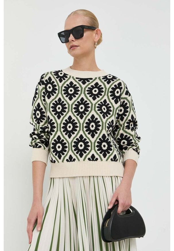 Weekend Max Mara sweter damski. Materiał: dzianina. Styl: klasyczny