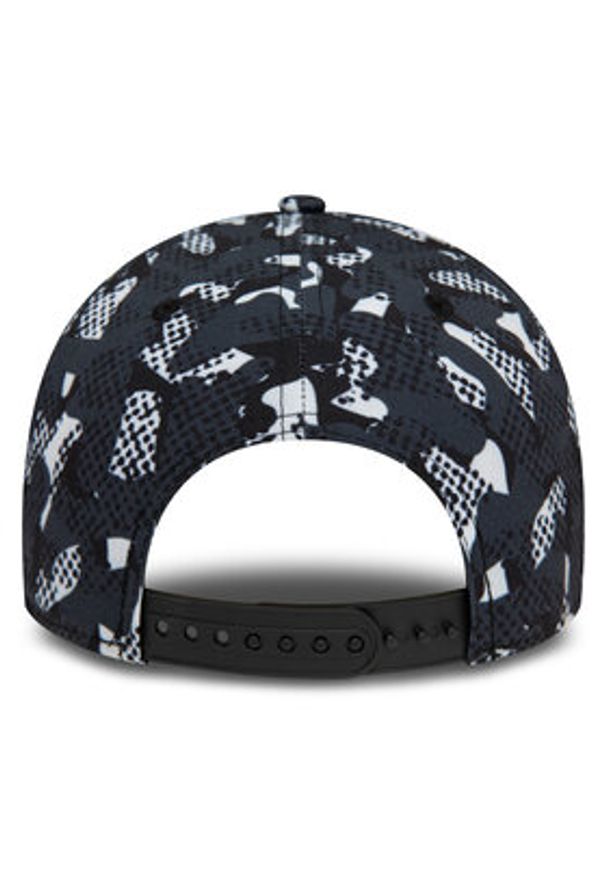 New Era Czapka z daszkiem Seas Print 940 Lakers 60435156 Czarny. Kolor: czarny. Materiał: materiał. Wzór: nadruk