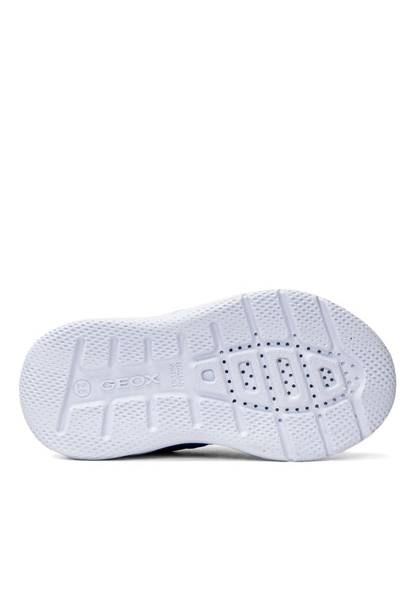 Geox - Sneakersy dziecięce niebieskie GEOX B Sprintye Boy. Kolor: niebieski. Materiał: materiał. Sport: bieganie