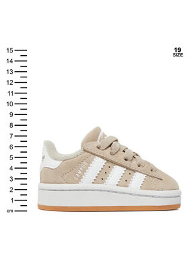 Adidas - adidas Sneakersy Campus 00s Comfort Closure JI4394 Beżowy. Kolor: beżowy. Materiał: zamsz, skóra. Model: Adidas Campus