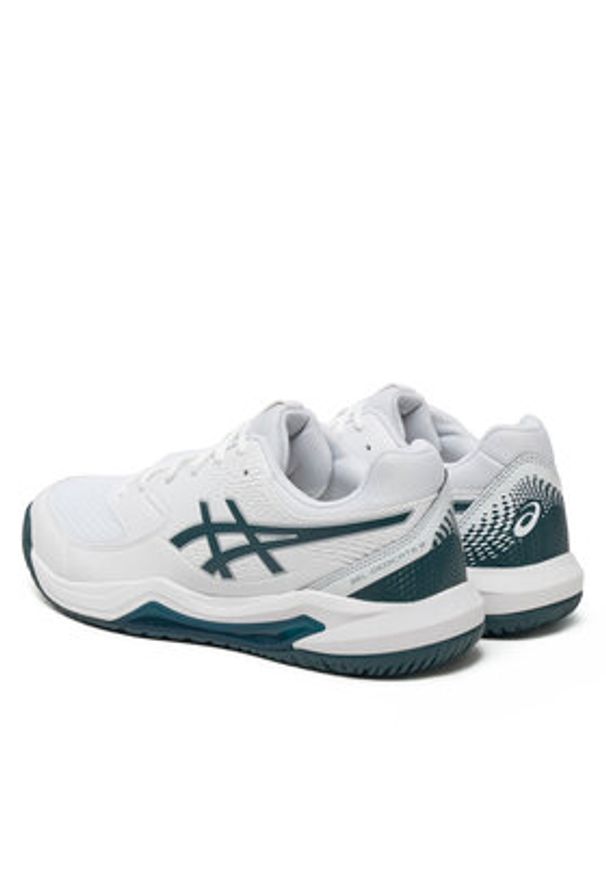 Asics Buty do tenisa Gel-Dedicate 8 1041A408 Biały. Kolor: biały. Materiał: skóra. Sport: tenis