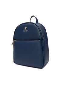 Beverly Hills Polo Club Plecak CEO-BHPC-L-004-09 Granatowy. Kolor: niebieski. Materiał: materiał #6