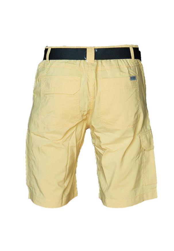 columbia - Spodenki sportowe męskie Silver Ridge Utility Cargo Shorts. Kolor: żółty. Materiał: poliester. Długość: krótkie. Sezon: lato