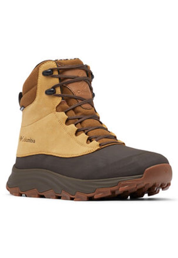 columbia - Columbia Śniegowce Expeditionist Shield 2100931 Brązowy. Kolor: brązowy. Materiał: materiał