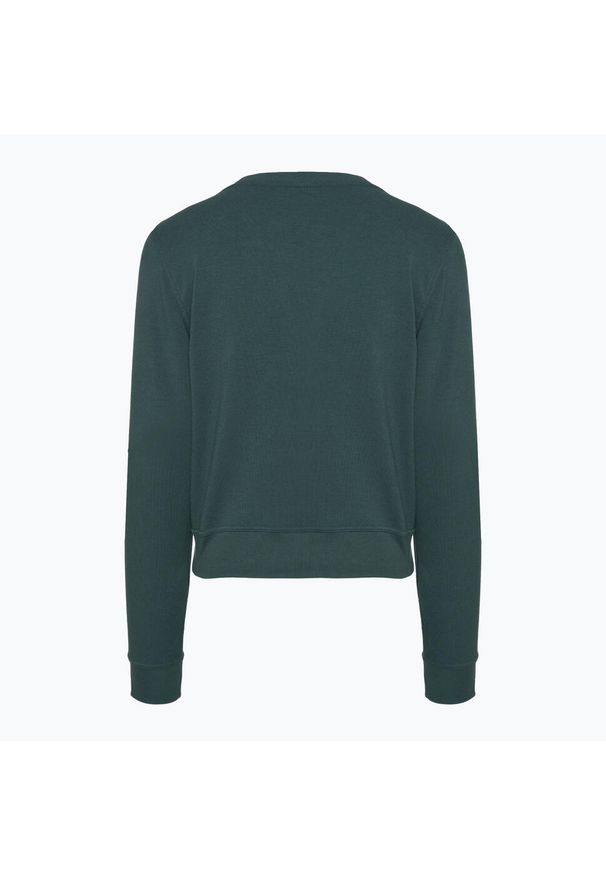 Bluza damska Nike Dri-FIT One Crew Neck French Terry. Kolor: zielony. Technologia: Dri-Fit (Nike)