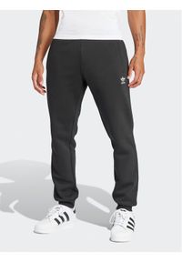 Adidas - adidas Spodnie dresowe Trefoil Essentials IR7798 Czarny Slim Fit. Kolor: czarny. Materiał: bawełna