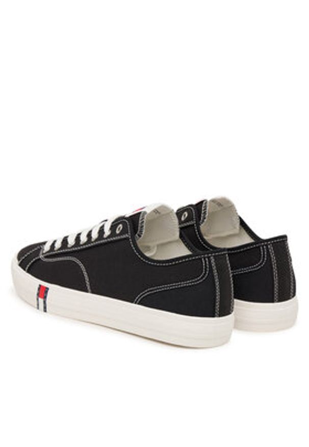 Tommy Jeans Tenisówki Archive Vulc Y2K EM0EM01674 Czarny. Kolor: czarny. Materiał: materiał