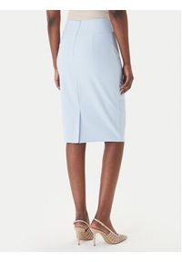 Rinascimento Spódnica ołówkowa CFC0128651003 Błękitny Slim Fit. Kolor: niebieski. Materiał: syntetyk #5